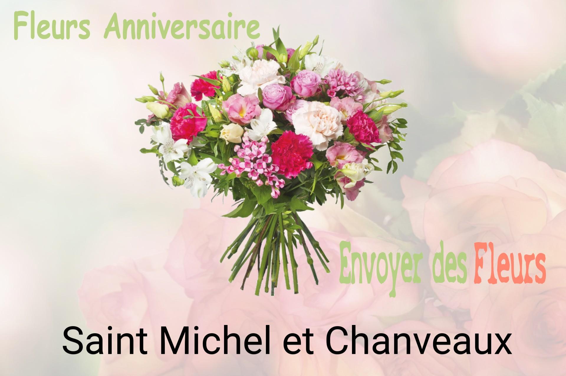Bouquet de fleurs d’anniversaire livré à Saint-Michel-et-Chanveaux