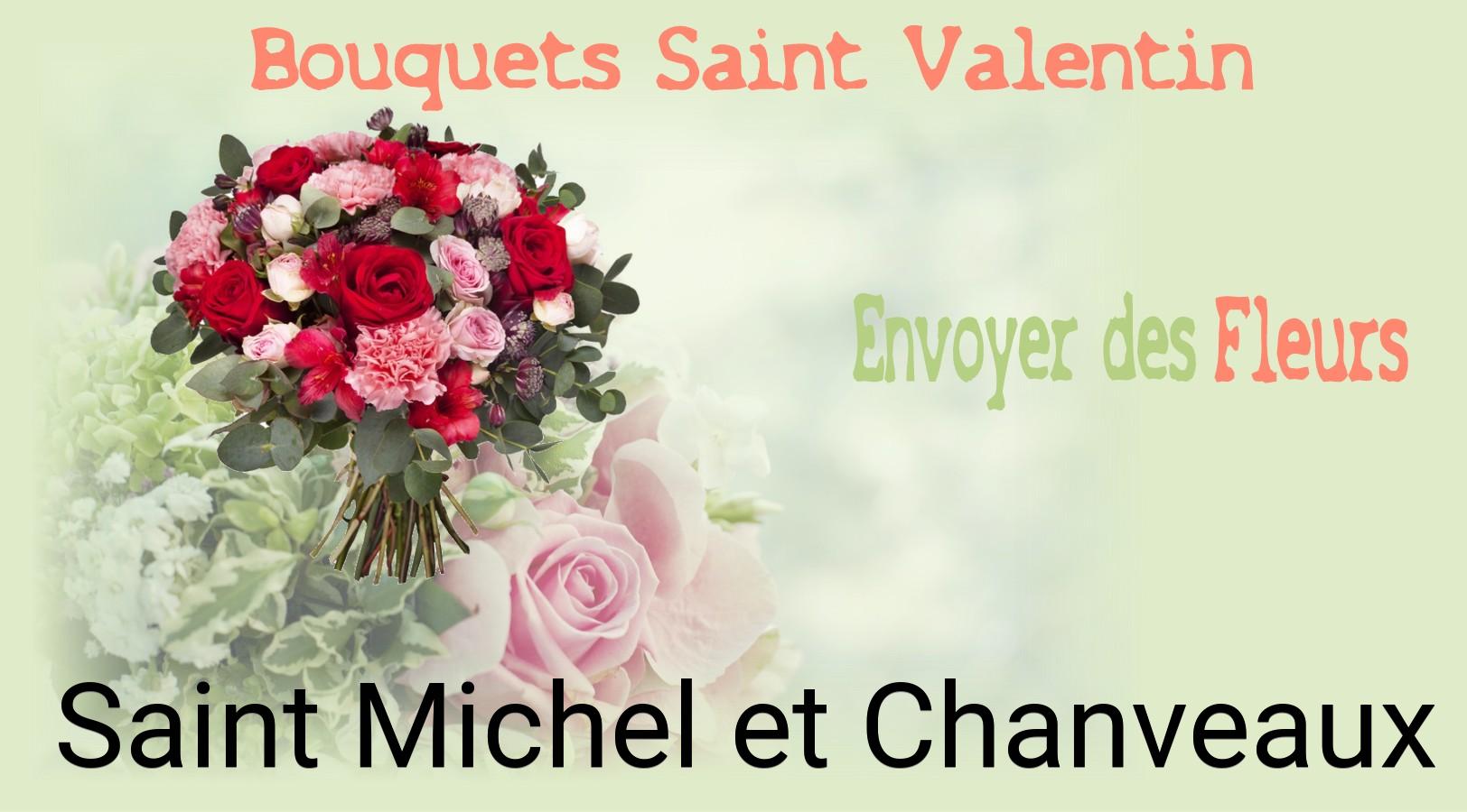Roses de Saint-Valentin livrées à Saint-Michel-et-Chanveaux